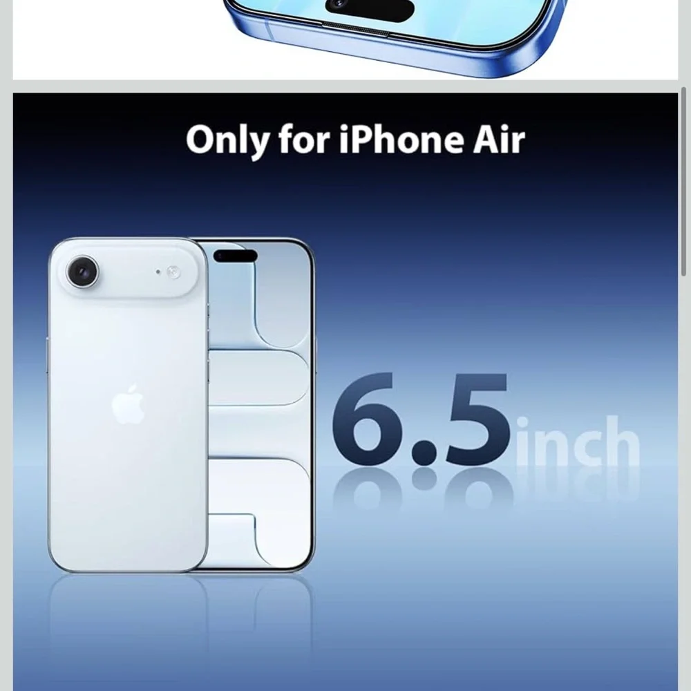 iPhone Air 6.5 Inch Screen Protector
